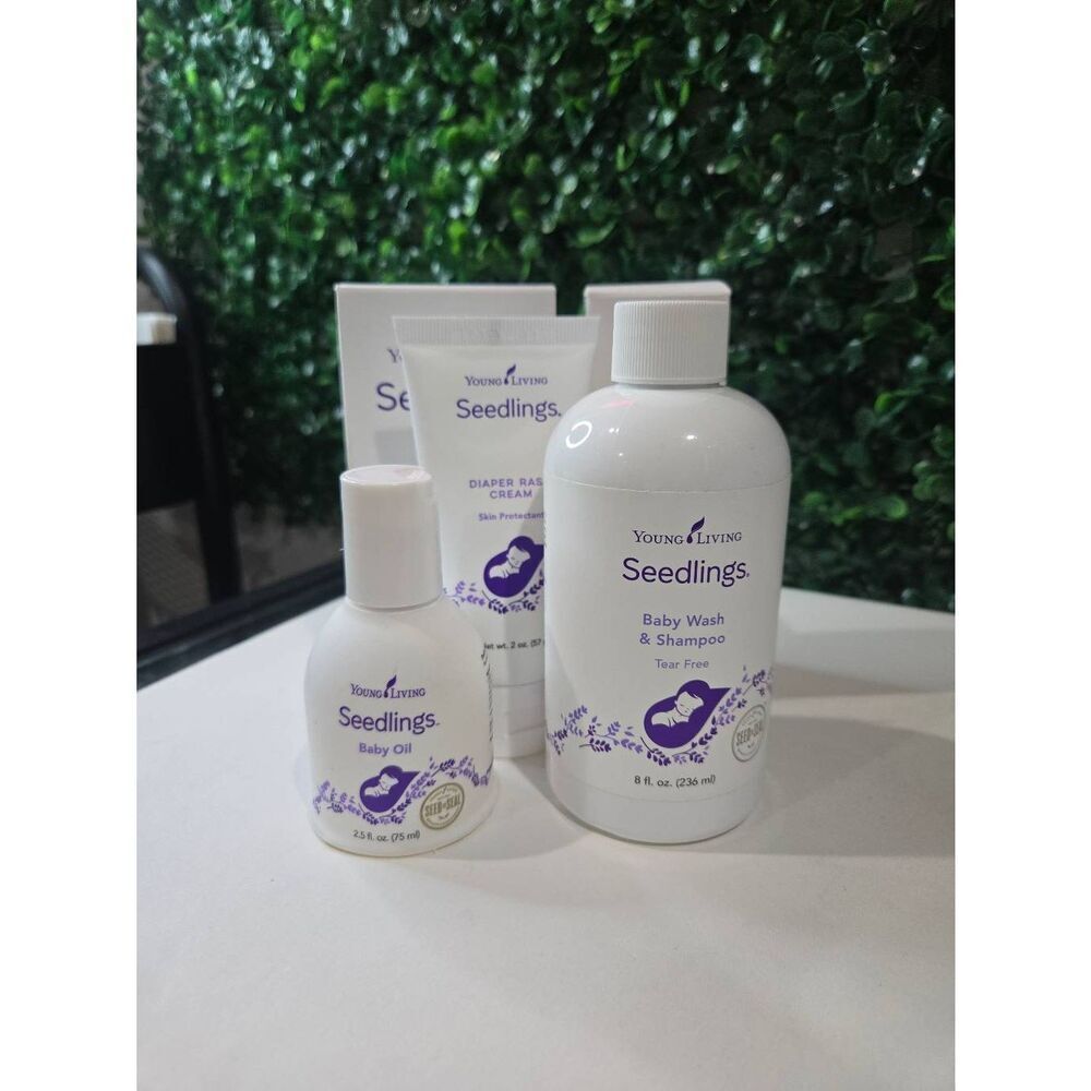 Set of‎ Young Living Seedlings baby care products new in box